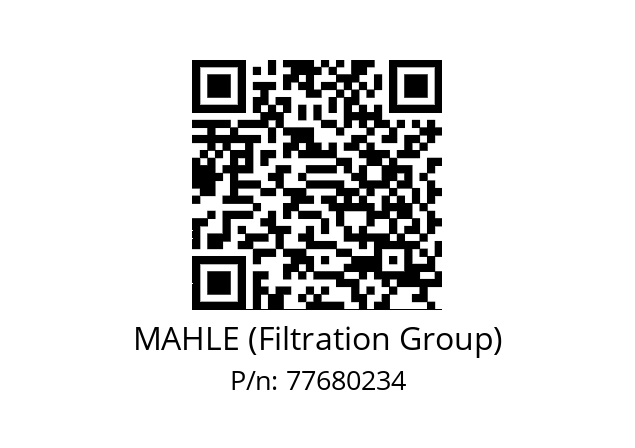   MAHLE (Filtration Group) 77680234