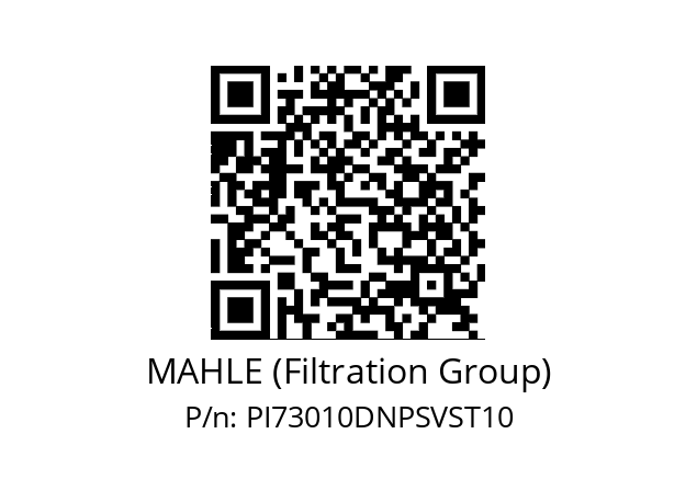   MAHLE (Filtration Group) PI73010DNPSVST10