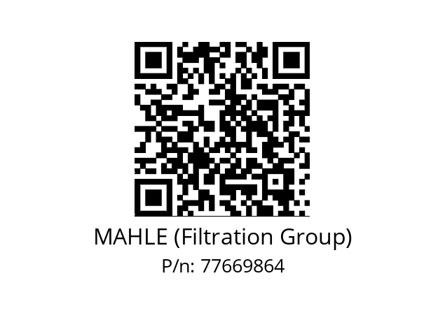   MAHLE (Filtration Group) 77669864