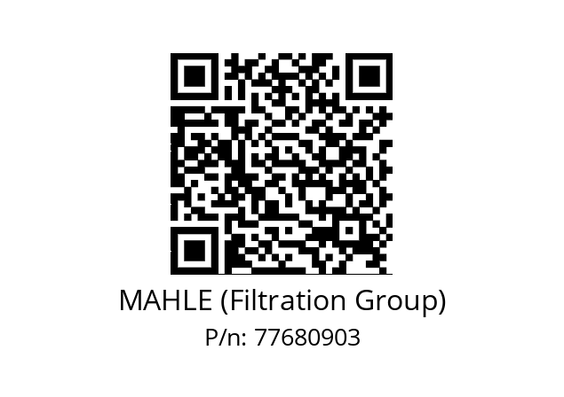  PI8111 DRG10 MAHLE (Filtration Group) 77680903