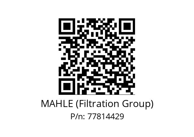   MAHLE (Filtration Group) 77814429