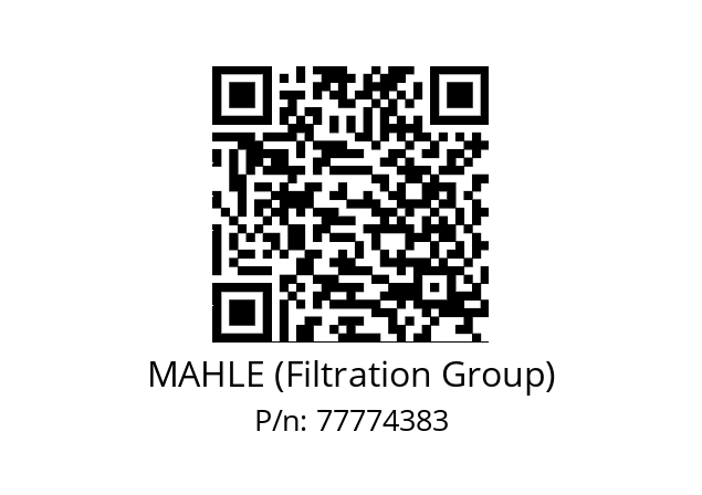   MAHLE (Filtration Group) 77774383