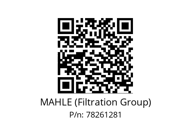   MAHLE (Filtration Group) 78261281