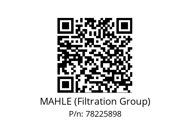   MAHLE (Filtration Group) 78225898