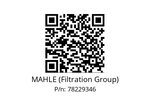   MAHLE (Filtration Group) 78229346