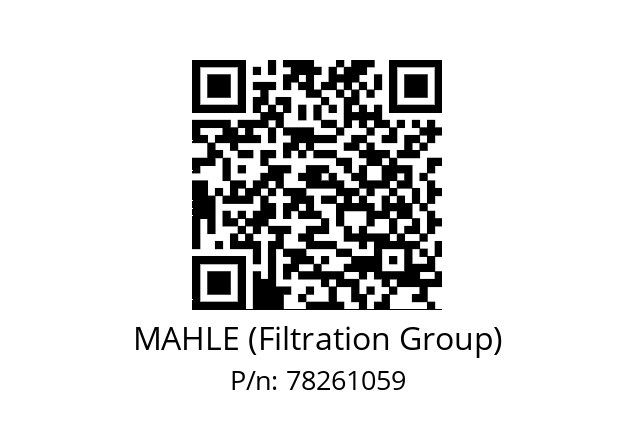   MAHLE (Filtration Group) 78261059