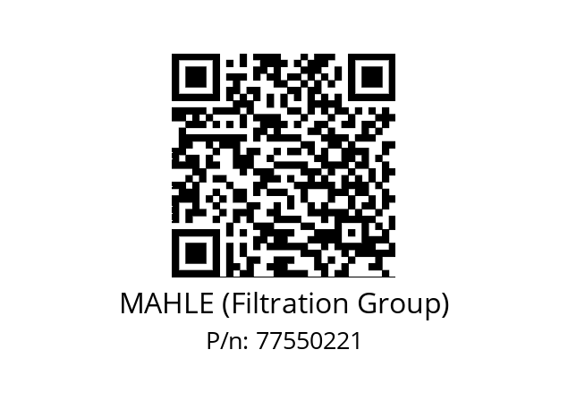   MAHLE (Filtration Group) 77550221