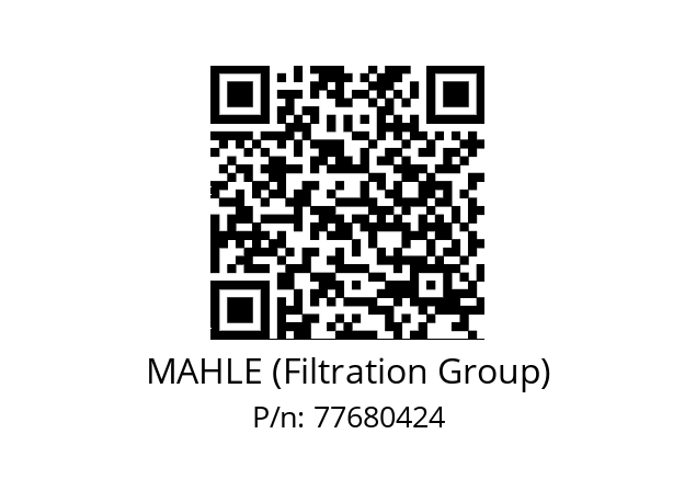   MAHLE (Filtration Group) 77680424