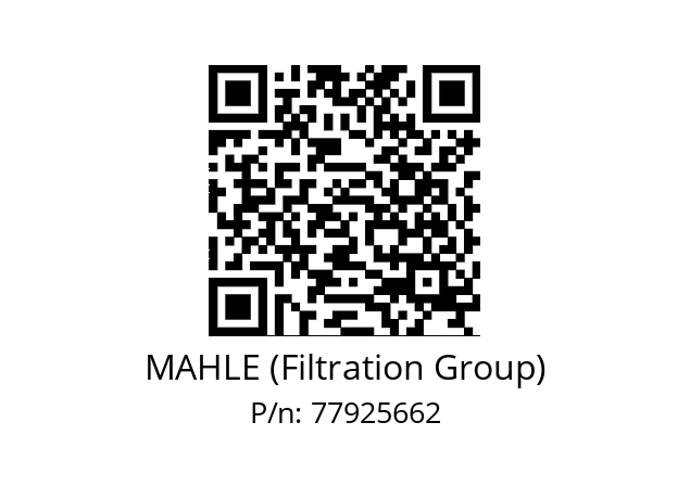   MAHLE (Filtration Group) 77925662