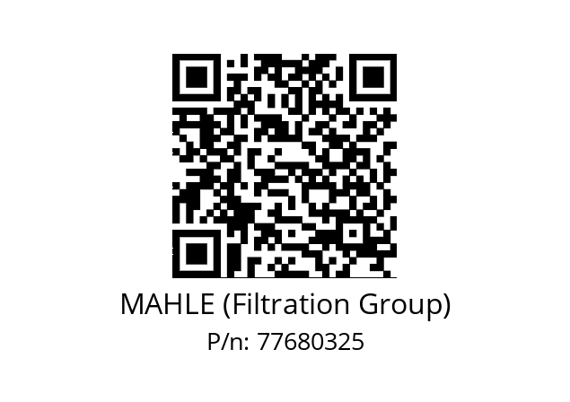   MAHLE (Filtration Group) 77680325