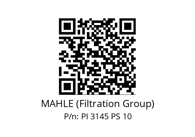   MAHLE (Filtration Group) PI 3145 PS 10