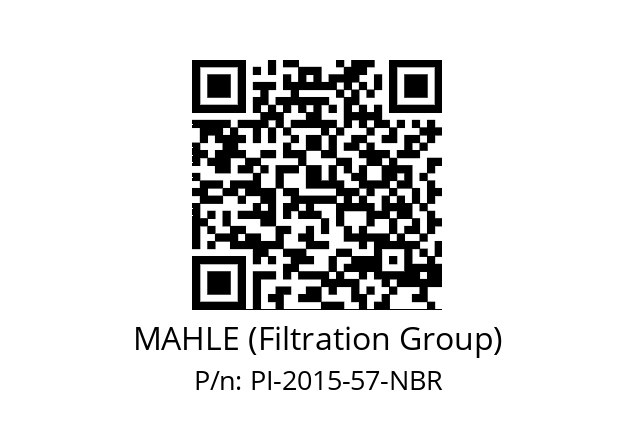   MAHLE (Filtration Group) PI-2015-57-NBR