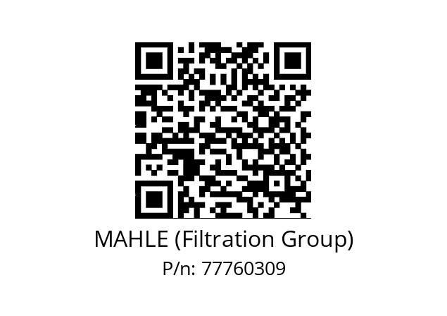   MAHLE (Filtration Group) 77760309