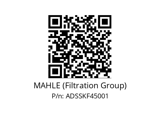   MAHLE (Filtration Group) ADSSKF45001