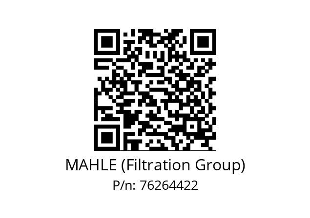   MAHLE (Filtration Group) 76264422