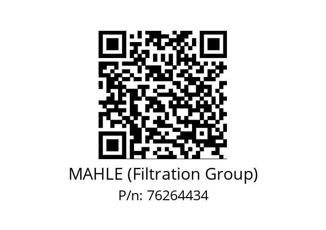   MAHLE (Filtration Group) 76264434