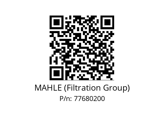   MAHLE (Filtration Group) 77680200