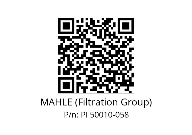   MAHLE (Filtration Group) PI 50010-058