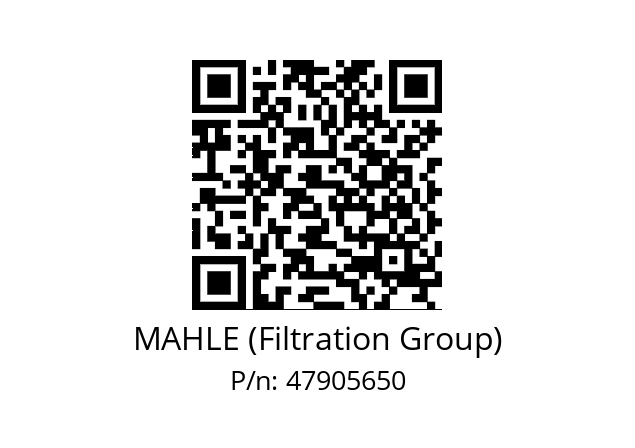   MAHLE (Filtration Group) 47905650