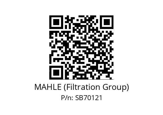   MAHLE (Filtration Group) SB70121