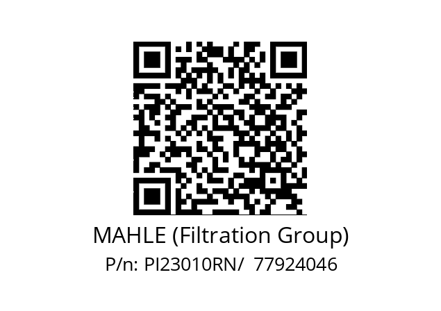   MAHLE (Filtration Group) PI23010RN/  77924046