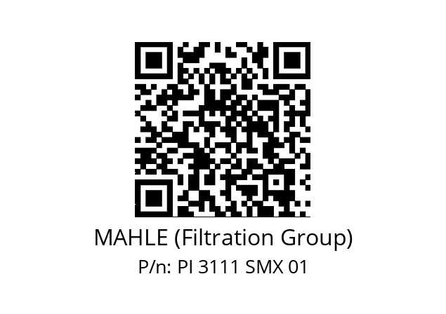   MAHLE (Filtration Group) PI 3111 SMX 01