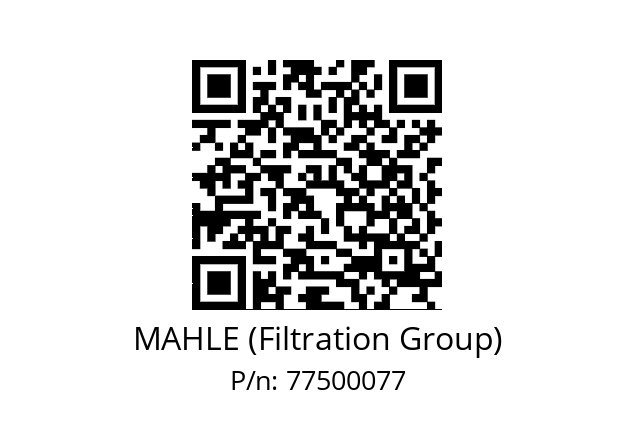   MAHLE (Filtration Group) 77500077