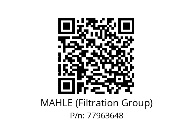   MAHLE (Filtration Group) 77963648