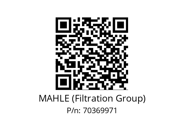   MAHLE (Filtration Group) 70369971