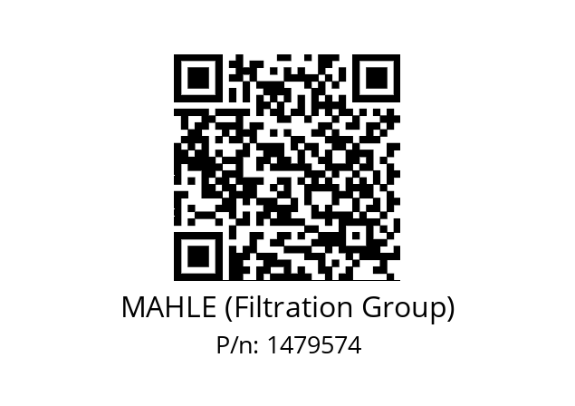   MAHLE (Filtration Group) 1479574