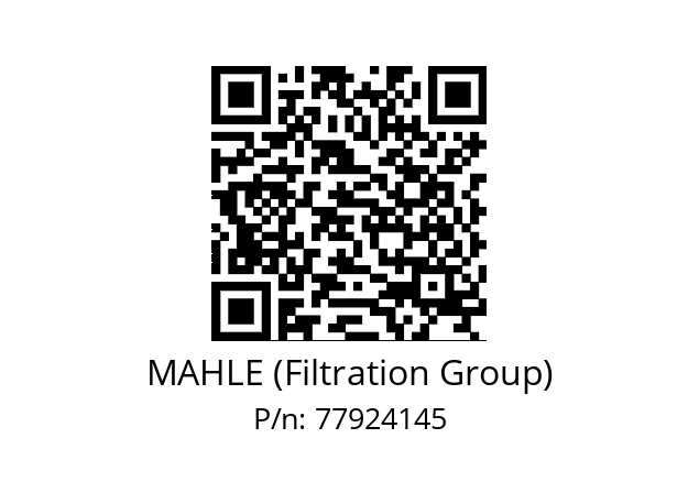   MAHLE (Filtration Group) 77924145