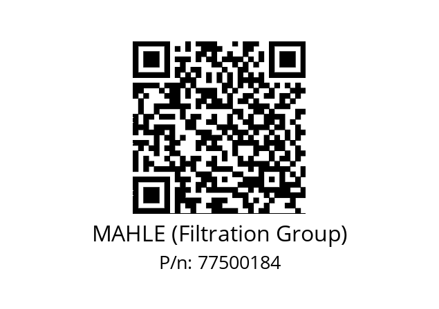   MAHLE (Filtration Group) 77500184