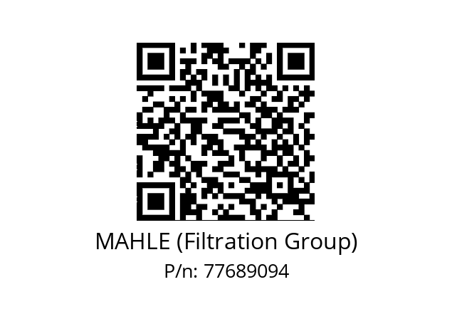   MAHLE (Filtration Group) 77689094