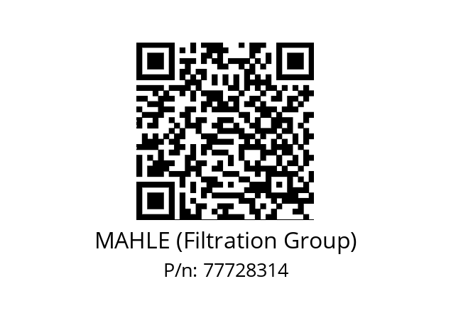   MAHLE (Filtration Group) 77728314