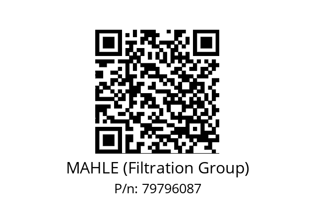   MAHLE (Filtration Group) 79796087