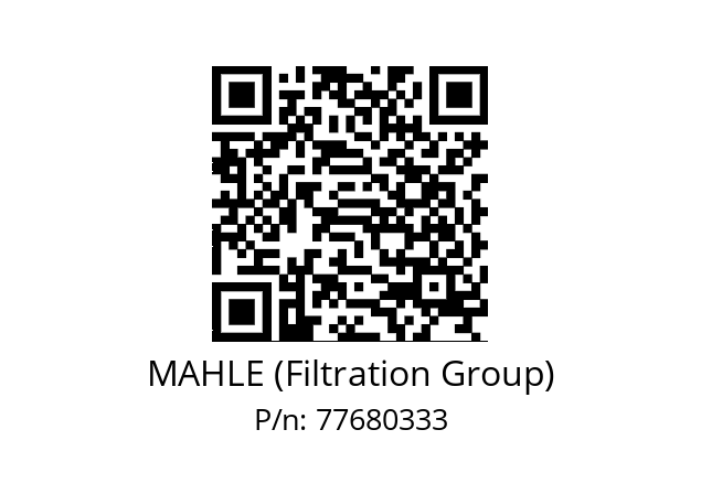   MAHLE (Filtration Group) 77680333