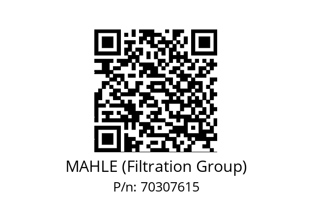   MAHLE (Filtration Group) 70307615