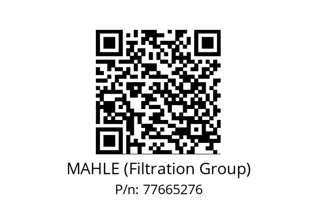   MAHLE (Filtration Group) 77665276