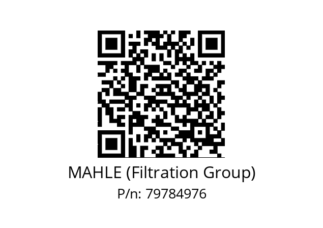   MAHLE (Filtration Group) 79784976