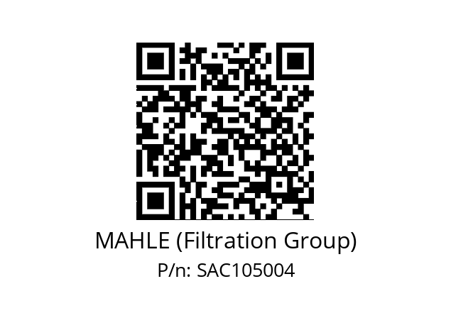   MAHLE (Filtration Group) SAC105004