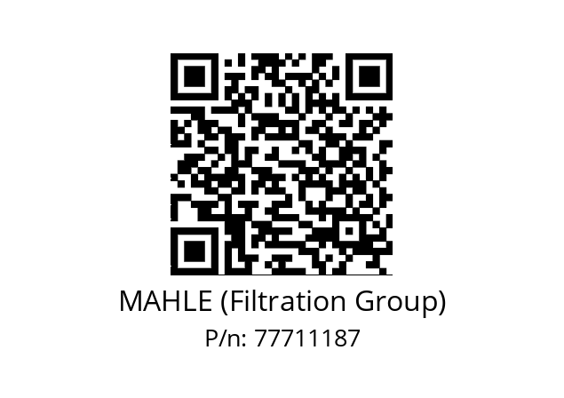   MAHLE (Filtration Group) 77711187