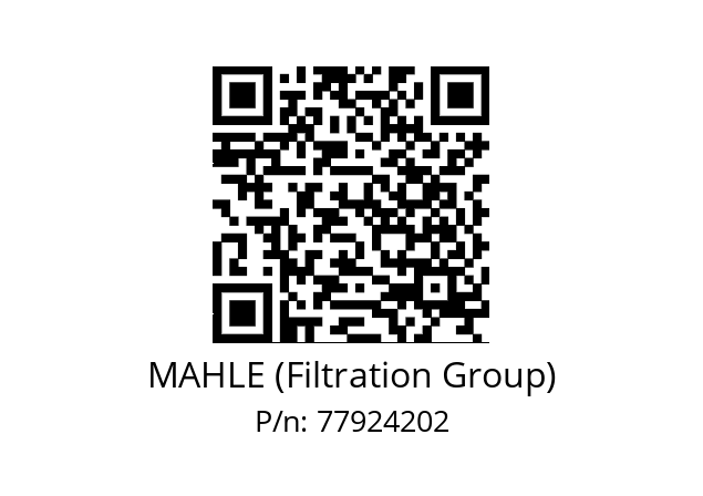   MAHLE (Filtration Group) 77924202