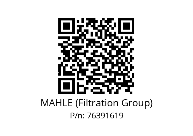   MAHLE (Filtration Group) 76391619