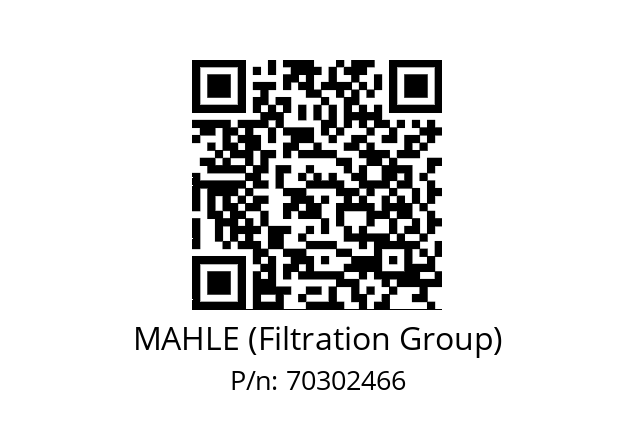   MAHLE (Filtration Group) 70302466