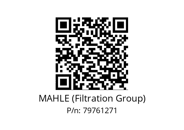   MAHLE (Filtration Group) 79761271