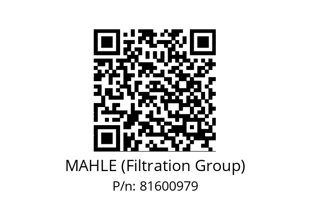   MAHLE (Filtration Group) 81600979