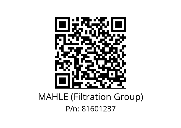   MAHLE (Filtration Group) 81601237