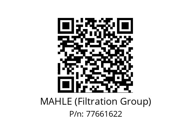   MAHLE (Filtration Group) 77661622