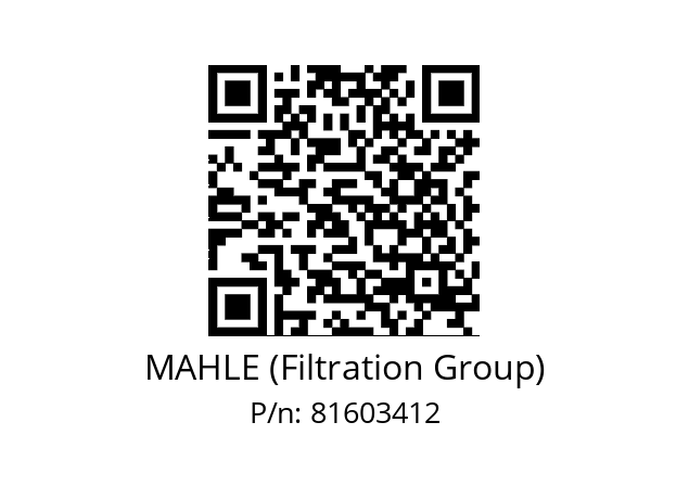   MAHLE (Filtration Group) 81603412