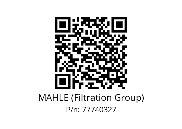   MAHLE (Filtration Group) 77740327